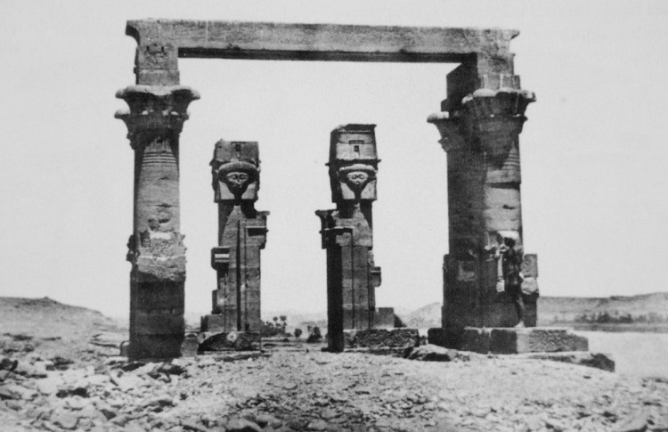 Maxime Du Camp, Tempio di Wady Kardassy, 1849-51